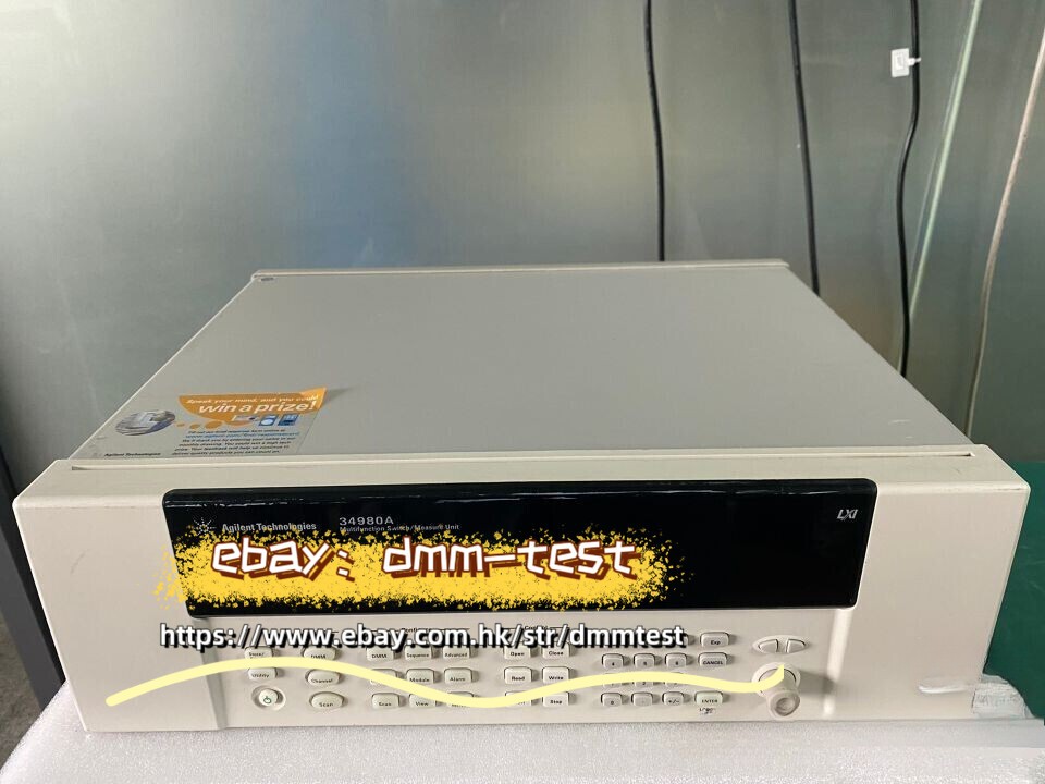 keysight/HP/ Agilent 34980A Multifunction Switch/Measure Unit&dmm