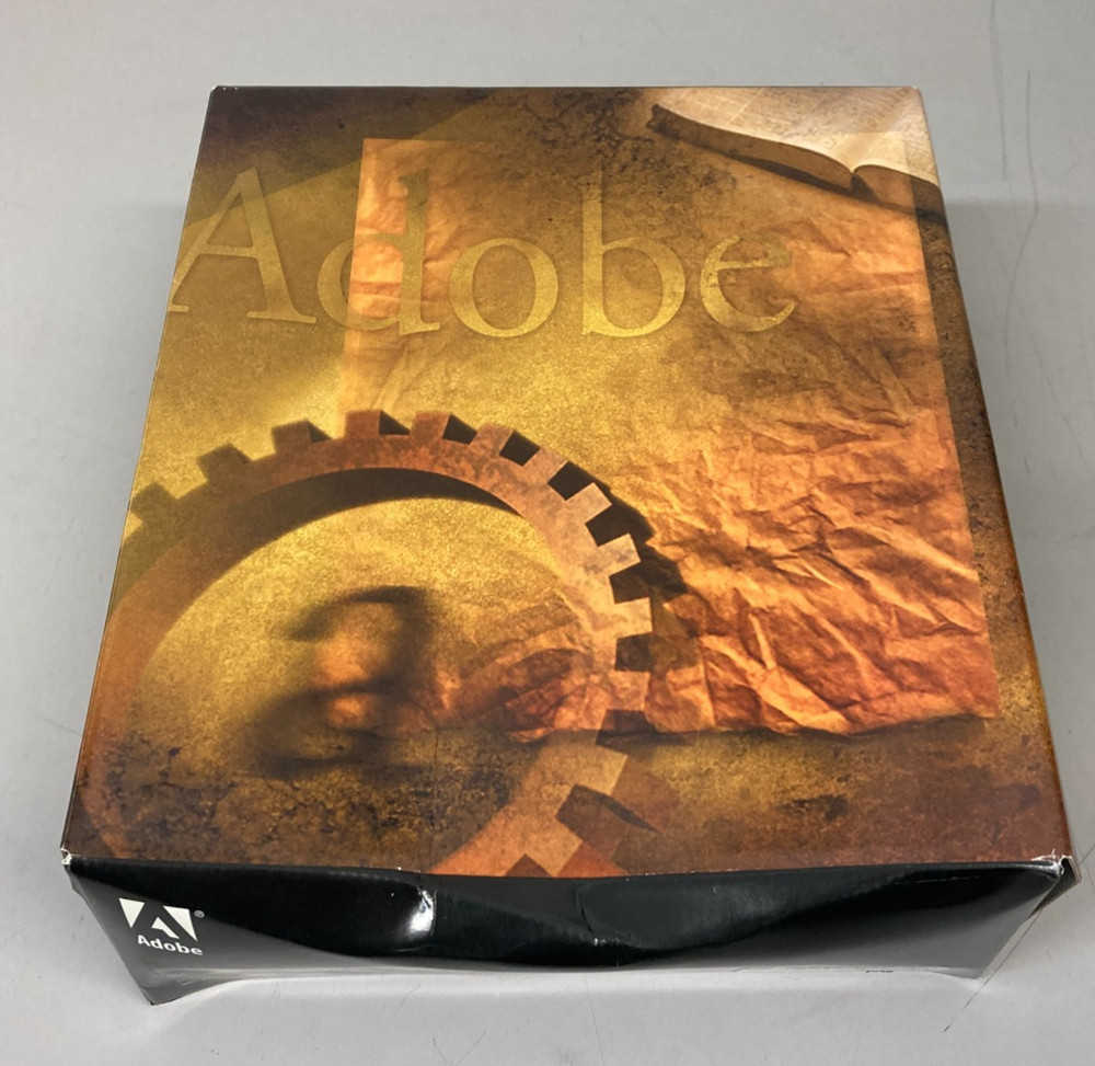 Adobe InDesign 1.0 For Macintosh Full Version Big Box Apple Computer