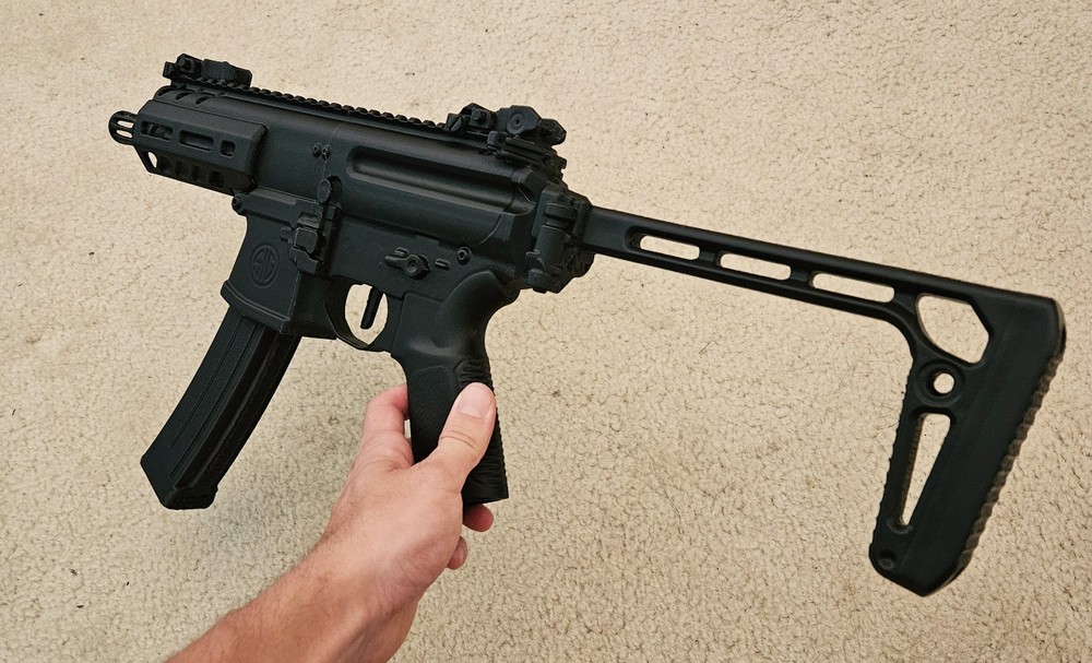 Sig Sauer MPX SMG Prop Gun 1:1 Scale Lifesize