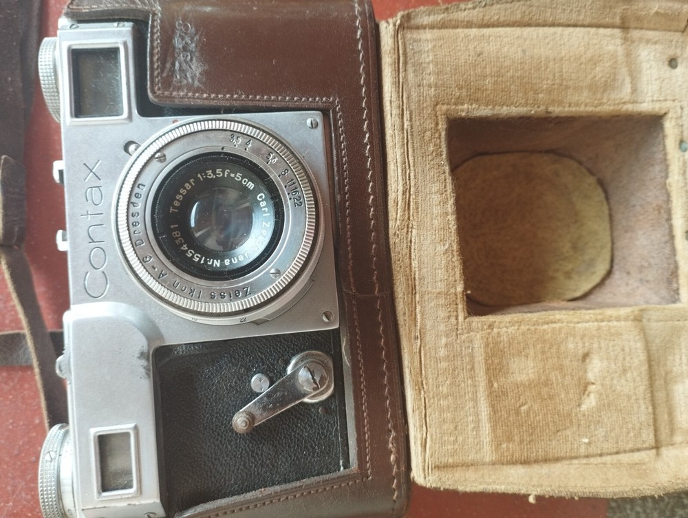 Contax Ii Camera Len Tessar 1: 3;5 f=5cm