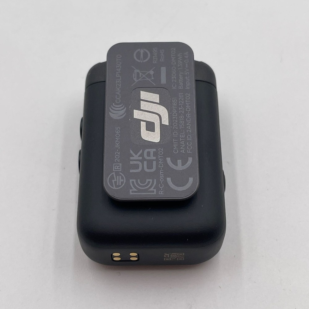 DJI Mic 2 Transmitter Wireless Microphone with Intelligent NC Shadow Black