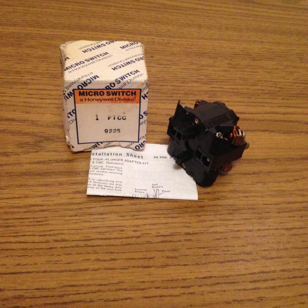 MICRO SWITCH 1 PTCC 9225 SWITCH BLOCK