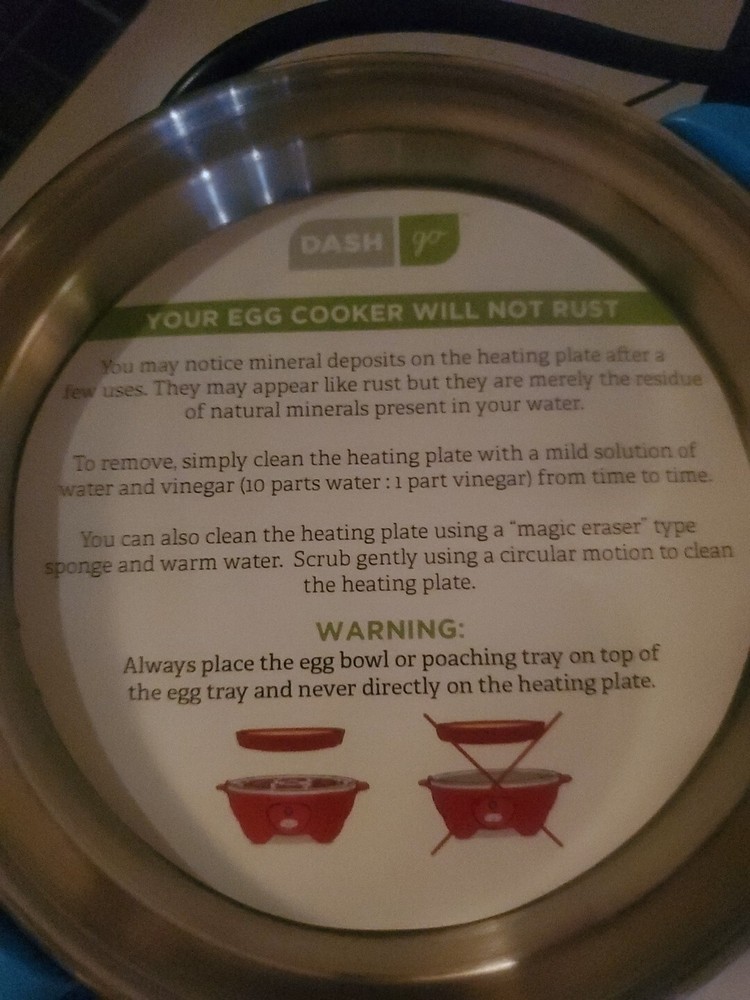 Dash Go Quick Easy Hard Boiled Egg Cooker Turquoise Never Used.
