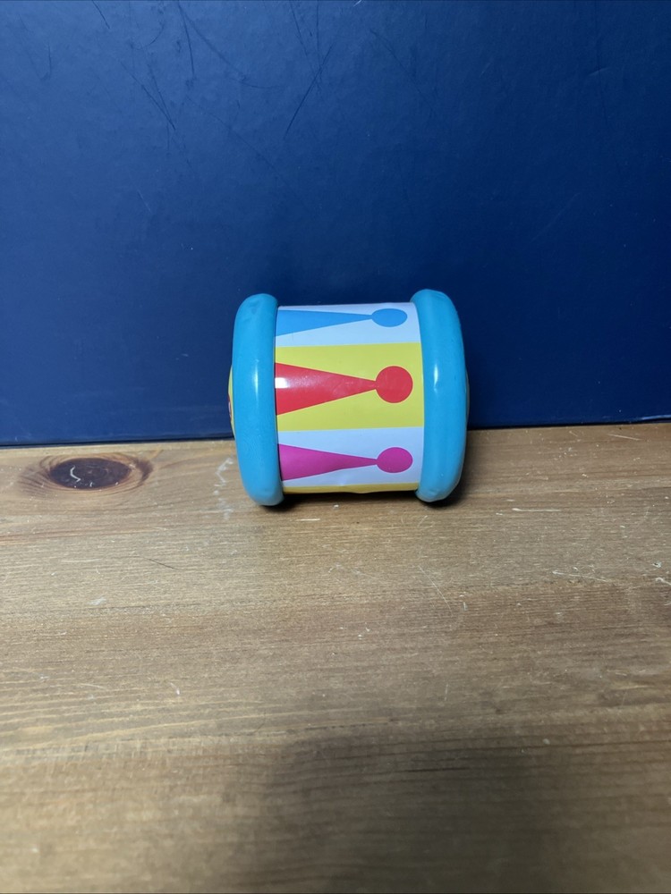 Schylling Comeback Roller Toy Blue Baby Einstein READ