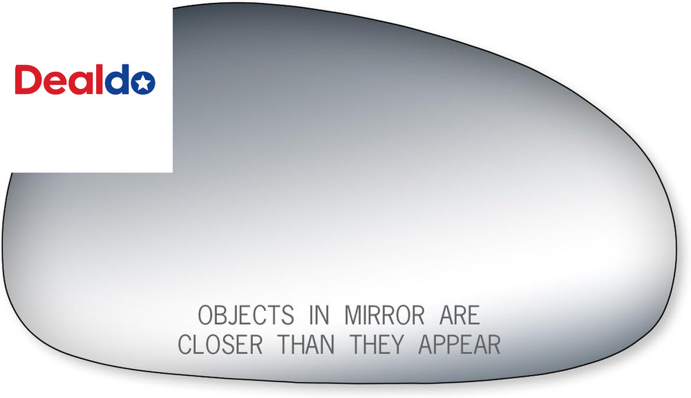 90043 Ford Mustang Passenger Side Replacement Mirror Glass, Regular