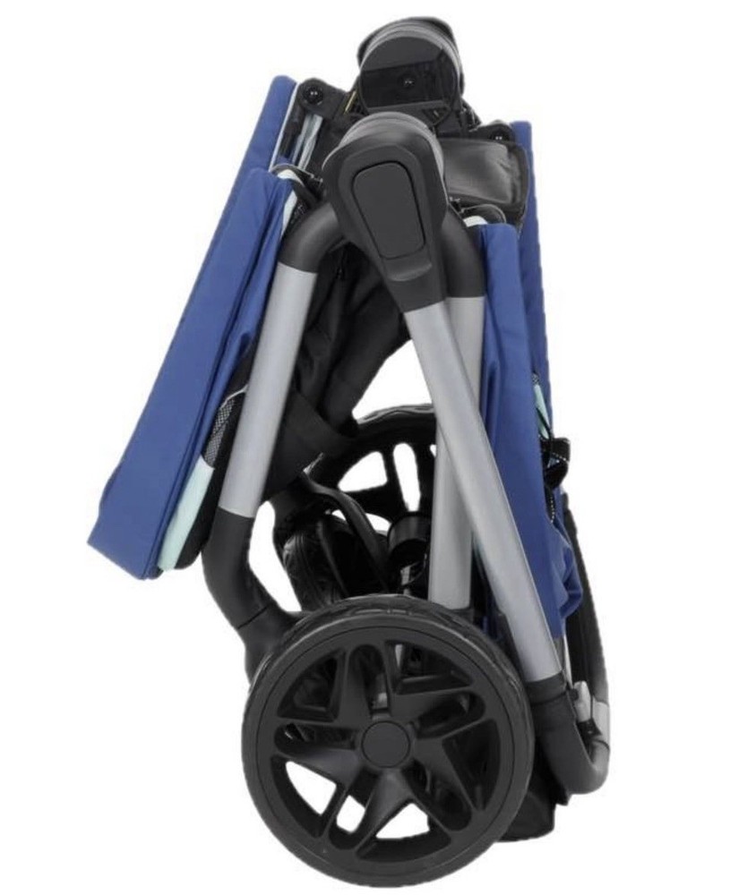 Safety 1st Summit Wagon Stroller All-Terrain 3-Mode Folding Push/Pull Blue