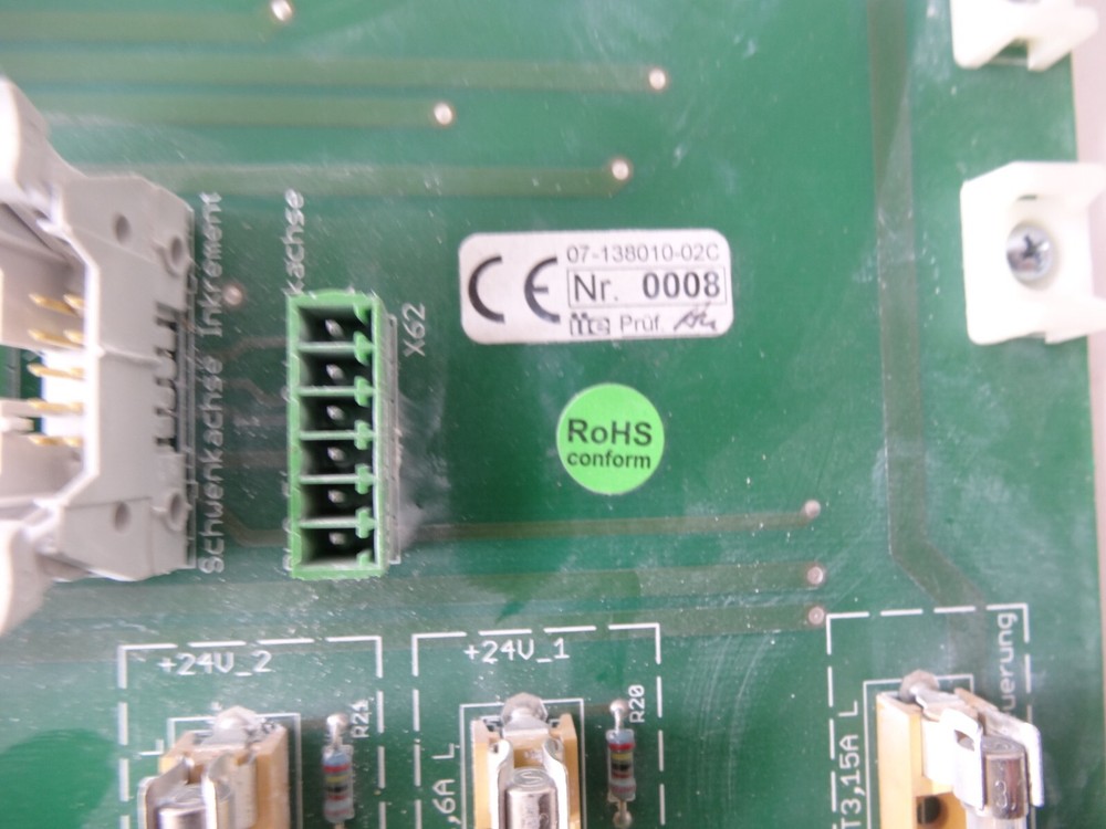 Primacon 07-138010-01C Main Motherboard