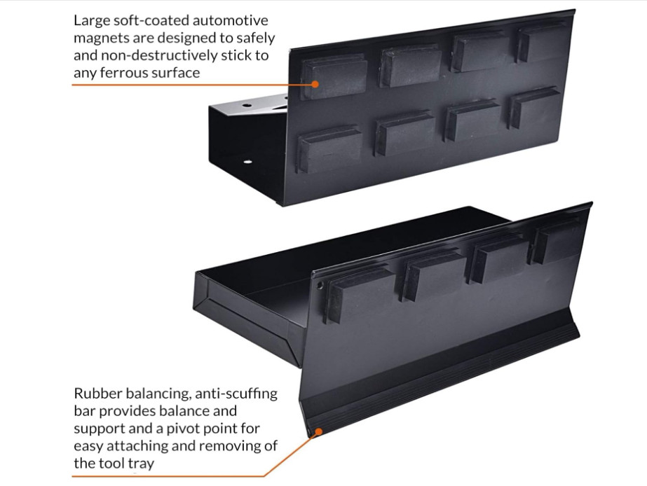 Magnetic Toolbox Tray Set, Tool Box Holder Accessories for Tool Organizer,Garage