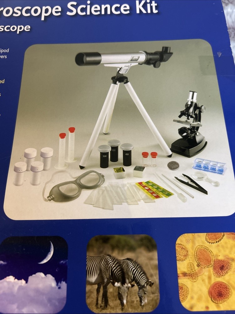 EDU-TOYS Astronomical Telescope and Microscope Science Kit