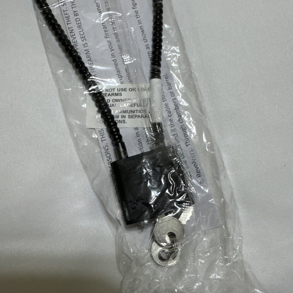 Gun Cable Lock With Key
