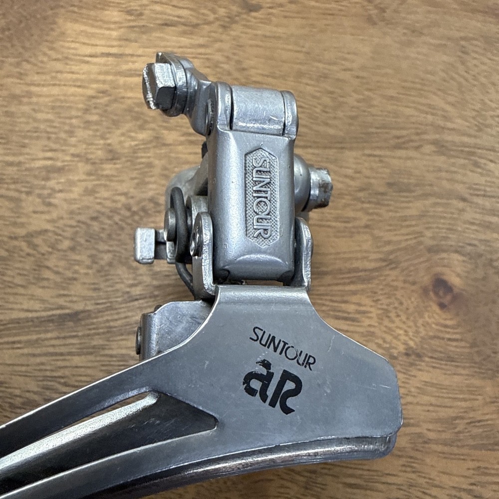 Suntour AR Front Derailleur 28.6 Clamp Double Bottom Pull Japan Road
