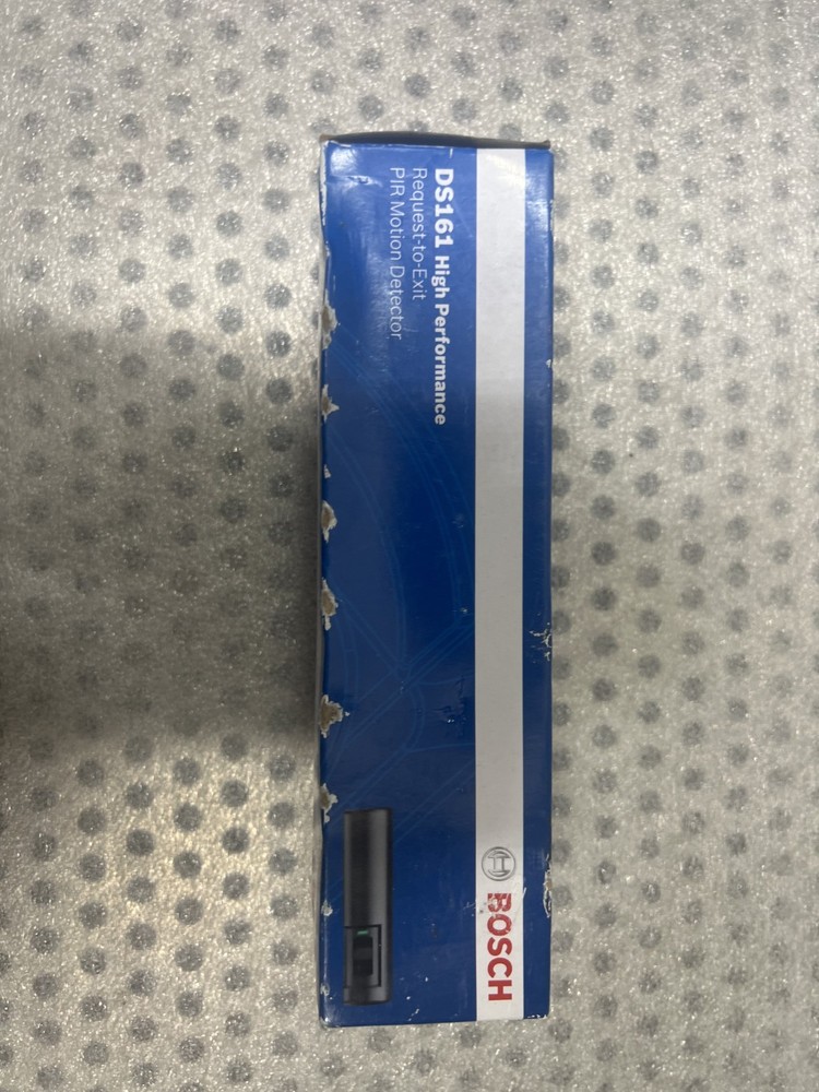 Bosch DS161: High Performance Request-to-Exit PIR Motion Sensor Sounder, Black