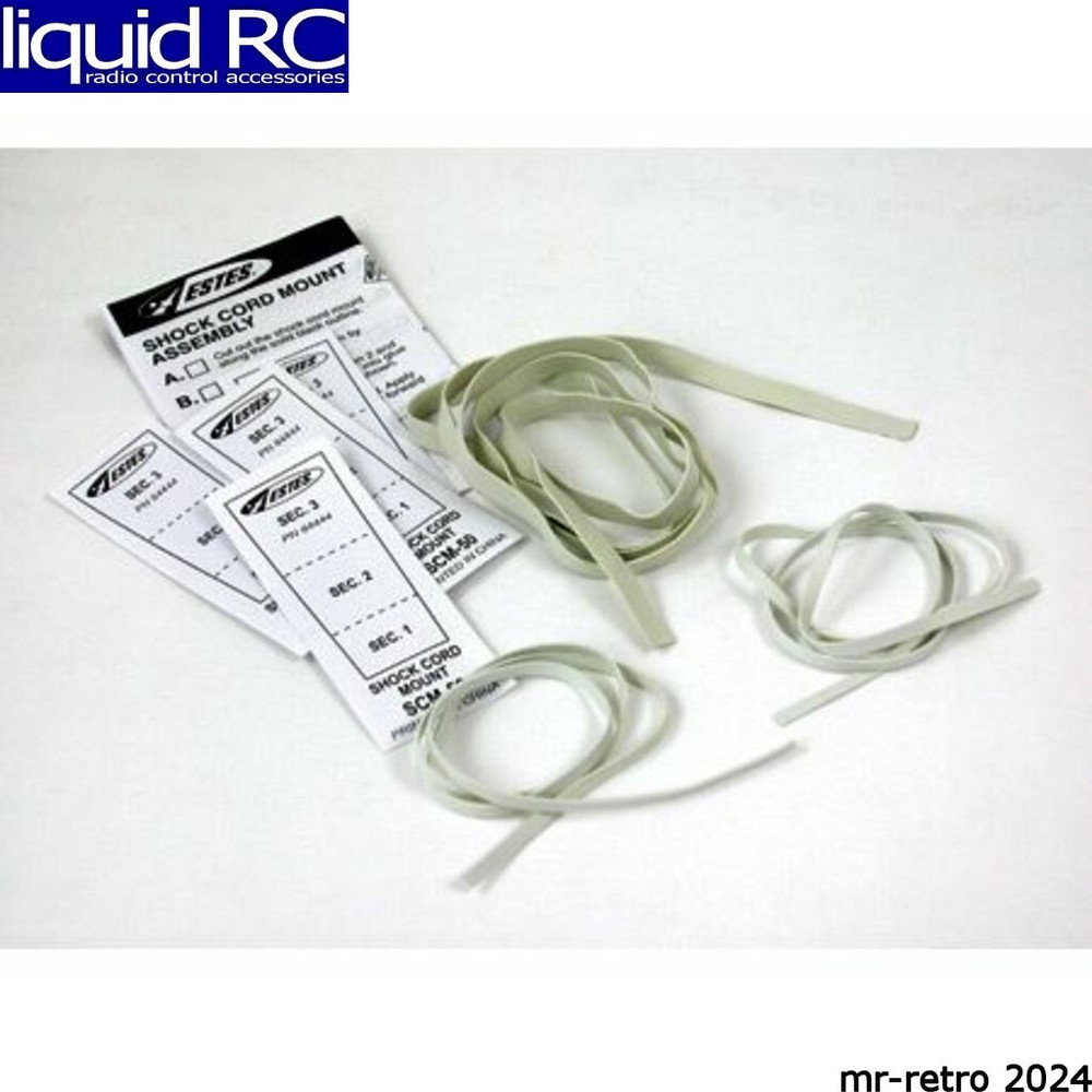 Estes 2278 Shock Cords And Mount Pack