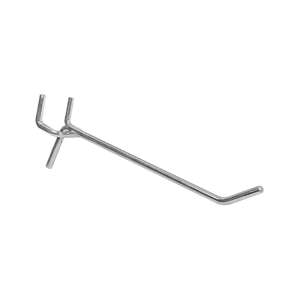 6" Pegboard Hooks and Organizer Assortment, 100 Pack