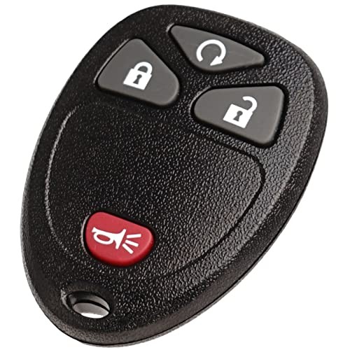 Keyless Entry Remote Control Key Fob Replacement Fits Chevy Four Button