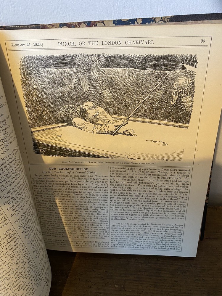 Punch Book 1923