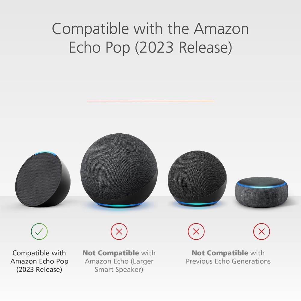 Hearts Sleeve & Faceplate Compatible with Echo Pop