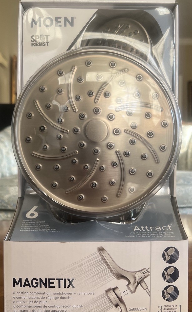 Moen Attract 6 Spray Shower Head