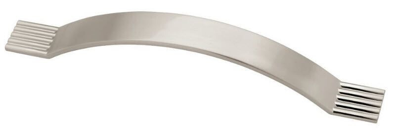 (5 Pack) 5 inch Geometrics Collection Filmore Pull Satin Nickel