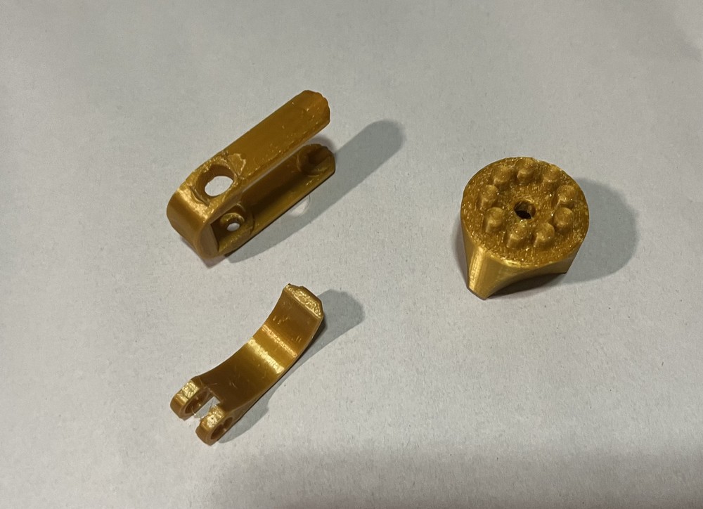 3D Printed Back Cap, Pops Cover for Planet Eclipse Emek / Etha 2 Gold