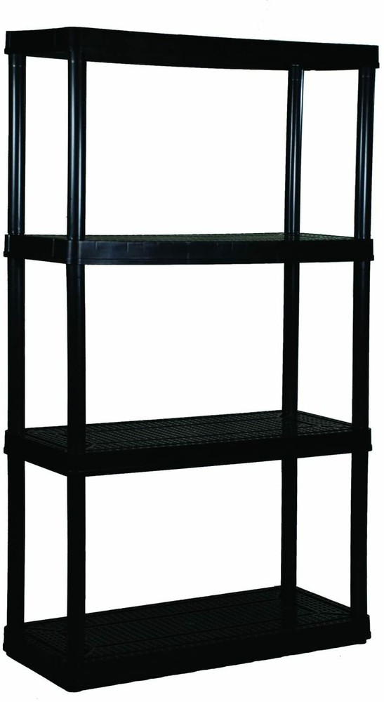 Multi Purpose Medium Duty Indoor Garage Storage Organizer Shelves