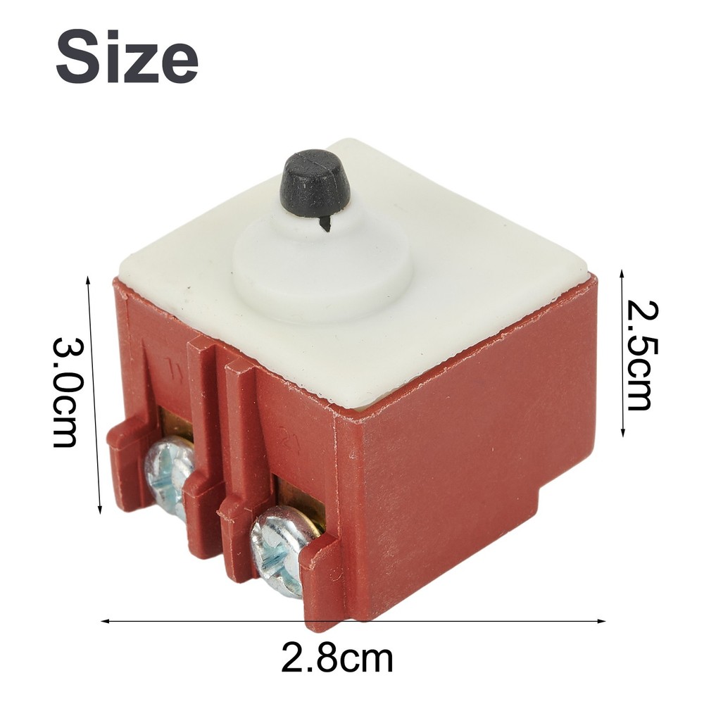 Angle Grinder Switch 250V 5A Angle Grinder Button Switch Home DIY Parts