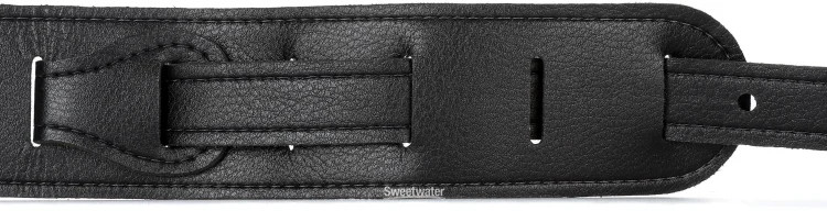 Fender Vegan Leather Guitar Strap - Black