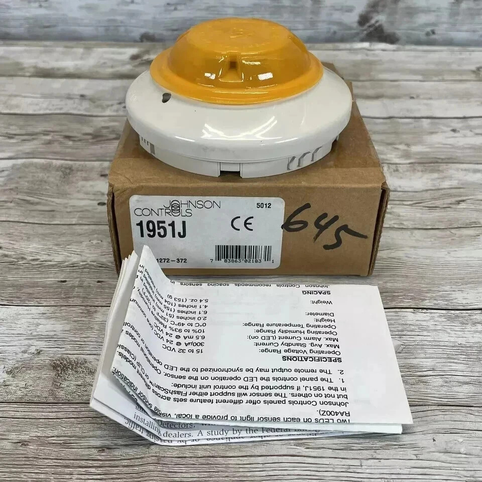 1951J Johnson Controls Smoke Detector Head only