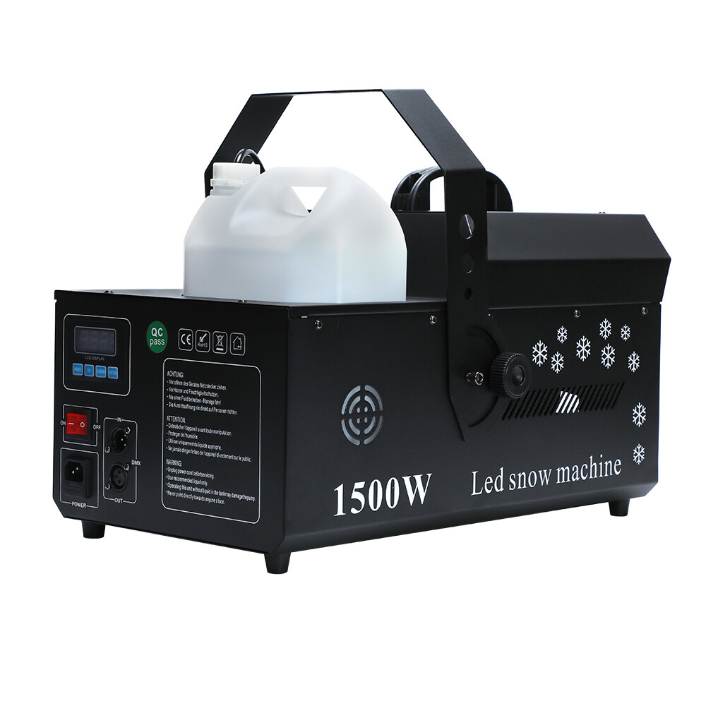 Snow Making Machine Snowflake Machine Stage Flake Effect Snow Maker+Remote 1500W