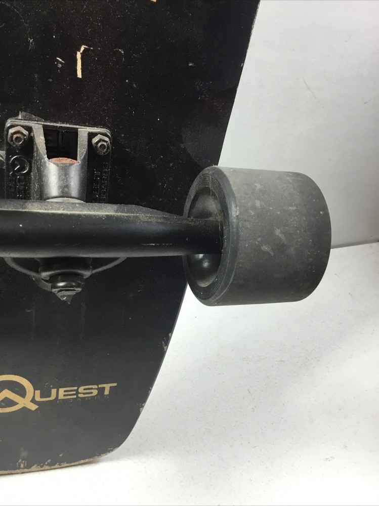 Quest Longboard Skateboard 44" Cruiser Twisted Cherry Tree Design Smooth Wheels