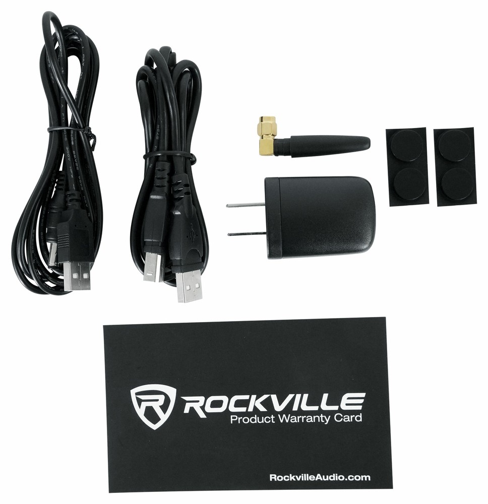 Rockville ROCKMIX 6FX USB Computer Recording Interface Bluetooth Mixer w/Effects
