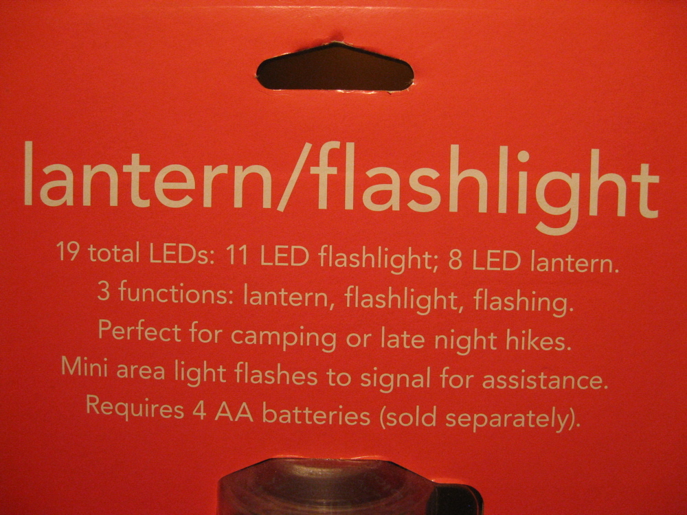 Embark Lantern / Flashlight 11 LED Flashlight - 8 LED Lantern NEW