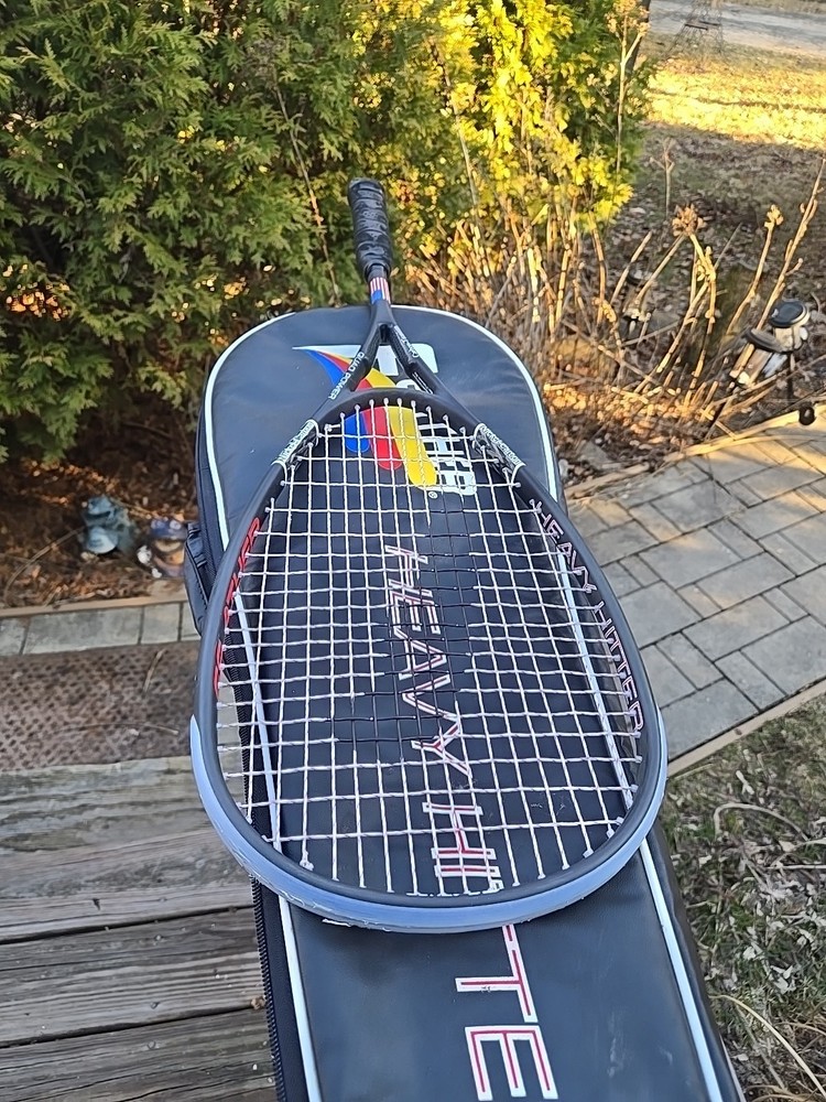 Feather Squash Racquet - Heavy Hitter