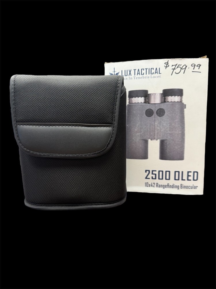 Lux Tactical Laser 2500 OLED Rangefinder Binoculars