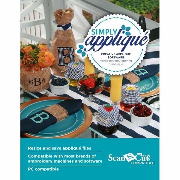 Brother Simply Applique Creative Applique Software New