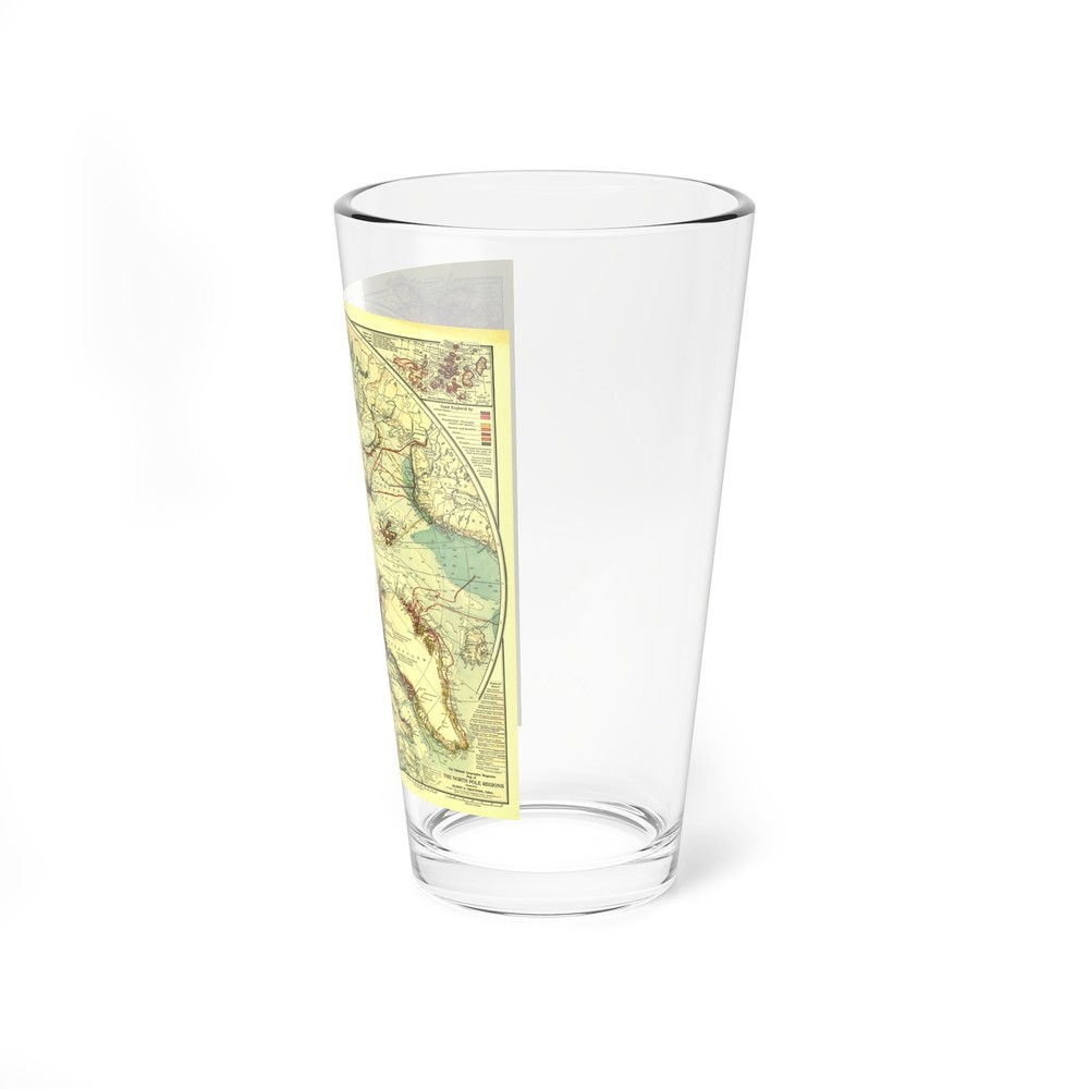 North Pole (1907) (Map) Pint Glass 16oz