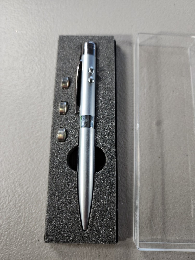 TWIE Diode Laser Pointer & Flashlight Writing Pen S/N: KAI2012 NEW!