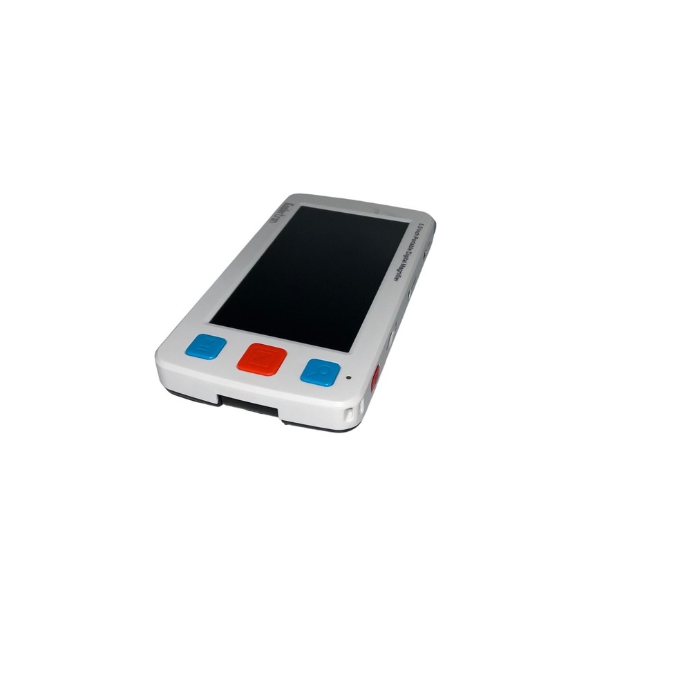 Koolertron Portable Digital Magnifier 5.0" Screen White/Black Plastic