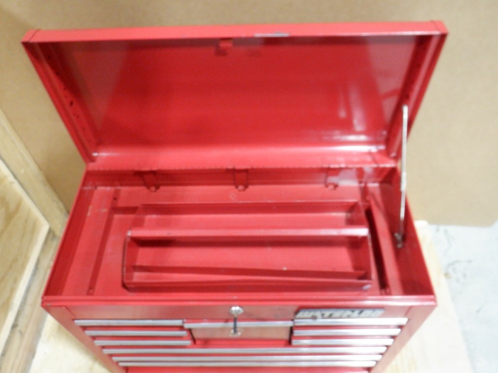 WATERLOO PROFESSIONAL WI-1000 10 DRAWER TOOLBOX WITH LOCK