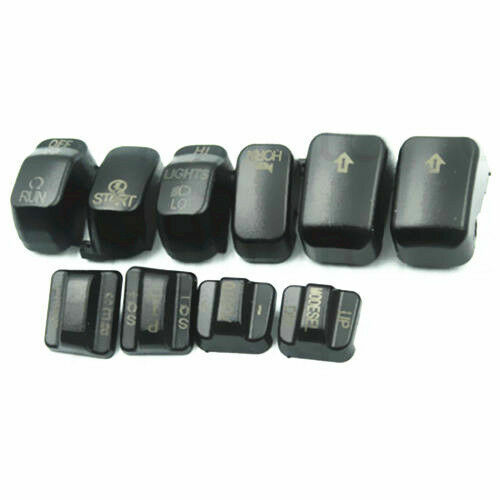 Motorcycle Switch Housing Cover Switch Cap Button For Harley LHTCU FLHTK FLTR