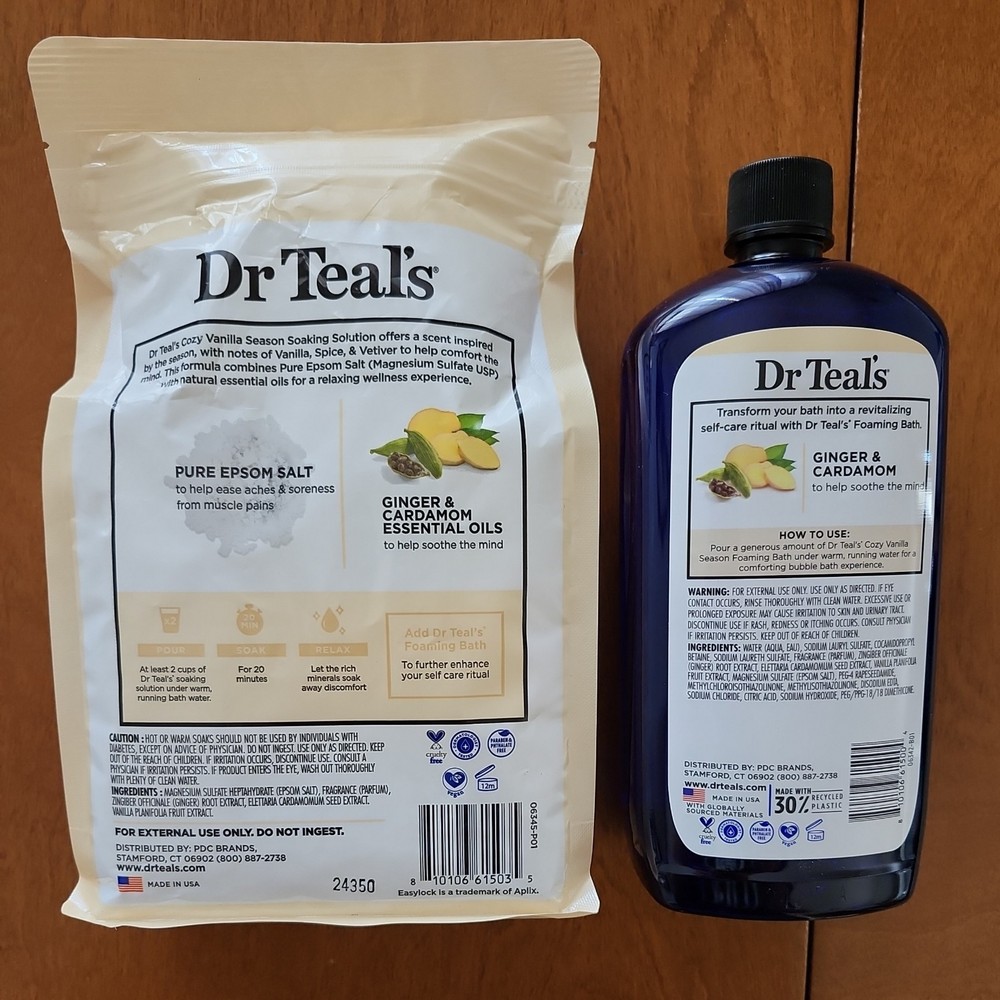 Dr Teals Limited Edition Epsom Salt & Foaming Bath