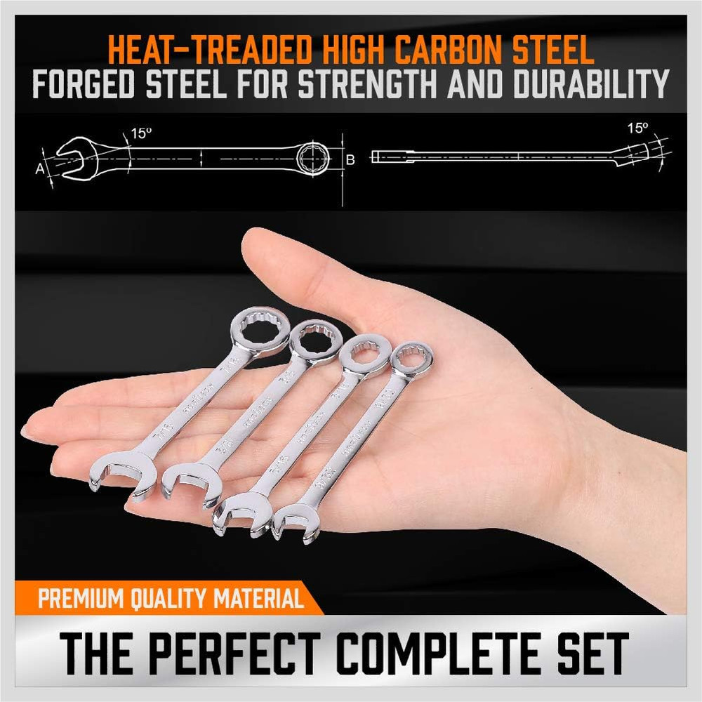 20-Piece Mini Set, Small Set, Metric and SAE Mini Combination Sets