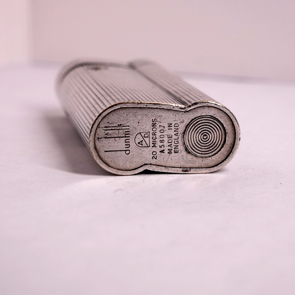 Vintage Dunhill Lighter - Silver - Used, Working Condition