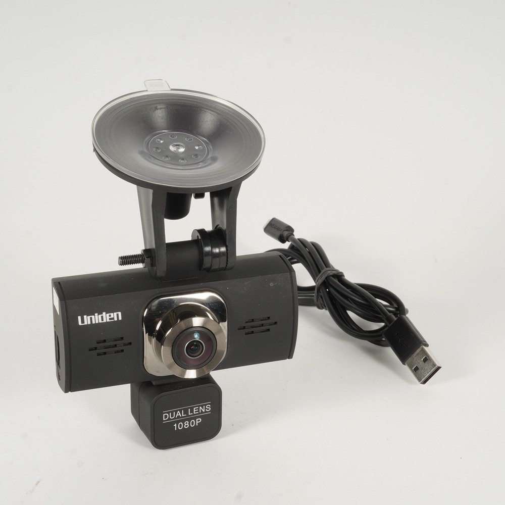 UNIDEN Dash Cam Dual Camera Auto Video Recorder Front Rear DC360