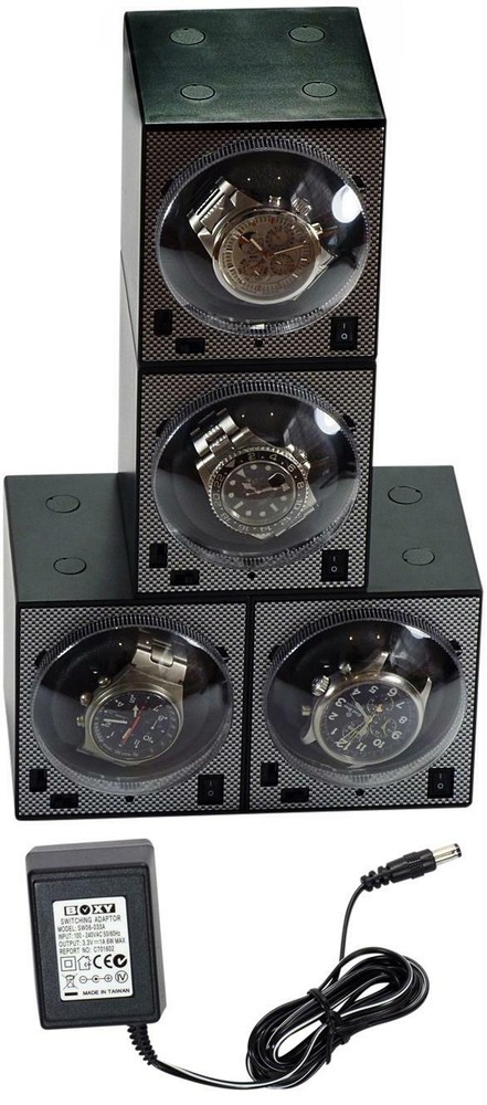 Genuine"Boxy" Brand Quad Brick Automatic Watch Winder System - 4B
