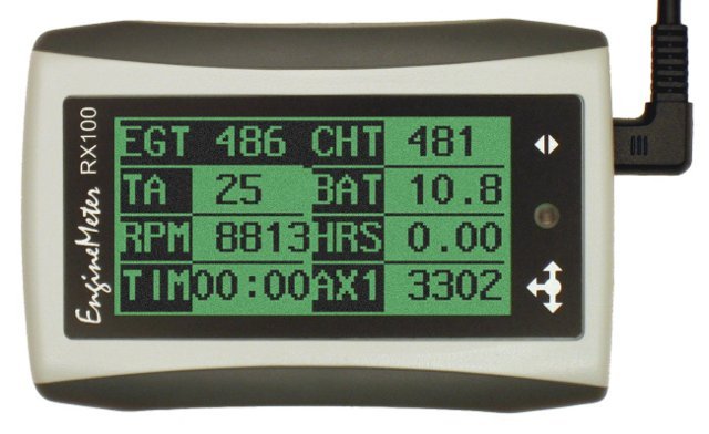 Combo EngineMeter system + fuel flow sensor