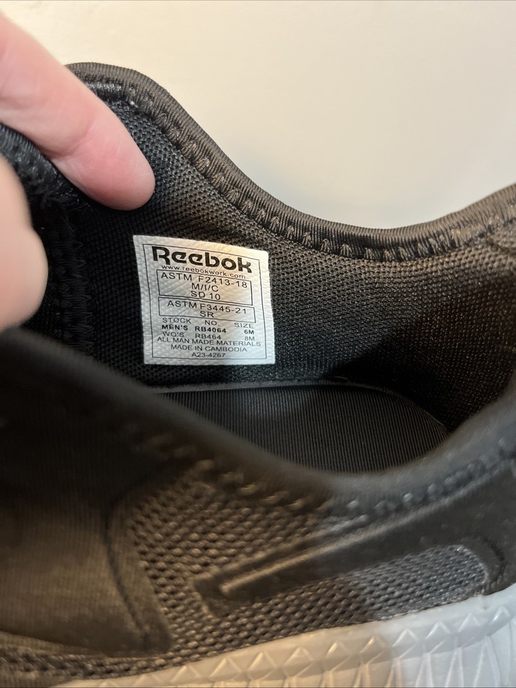 Reebok Work Flexagon 3.0 Work SD Composite Toe Womens 8 Medium Black RB464