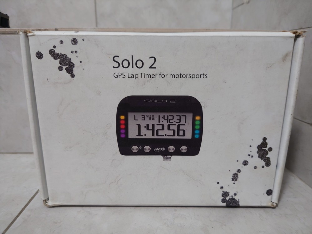 AIM SOLO 2 GPS On-Board Lap Timer with Internal Memory