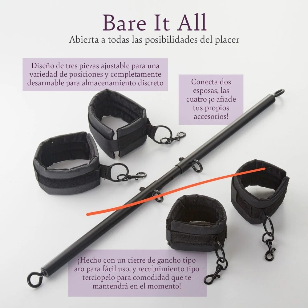 Pure Romance- Bare It All- new and sealed- Bondage