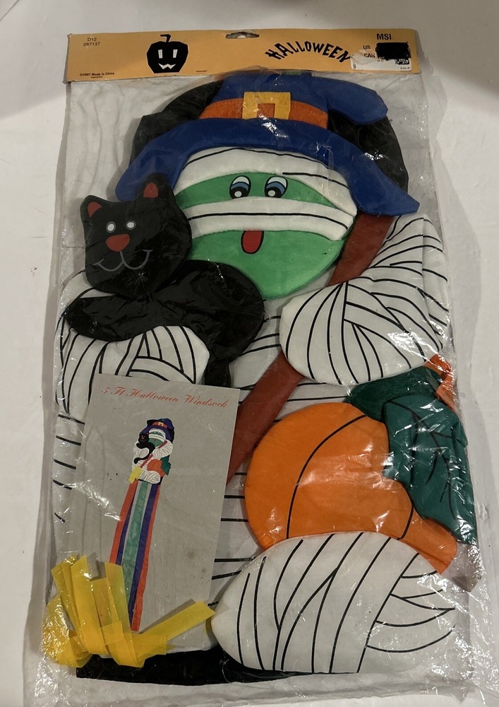 Halloween Windsock 5” In Tall (B-H)